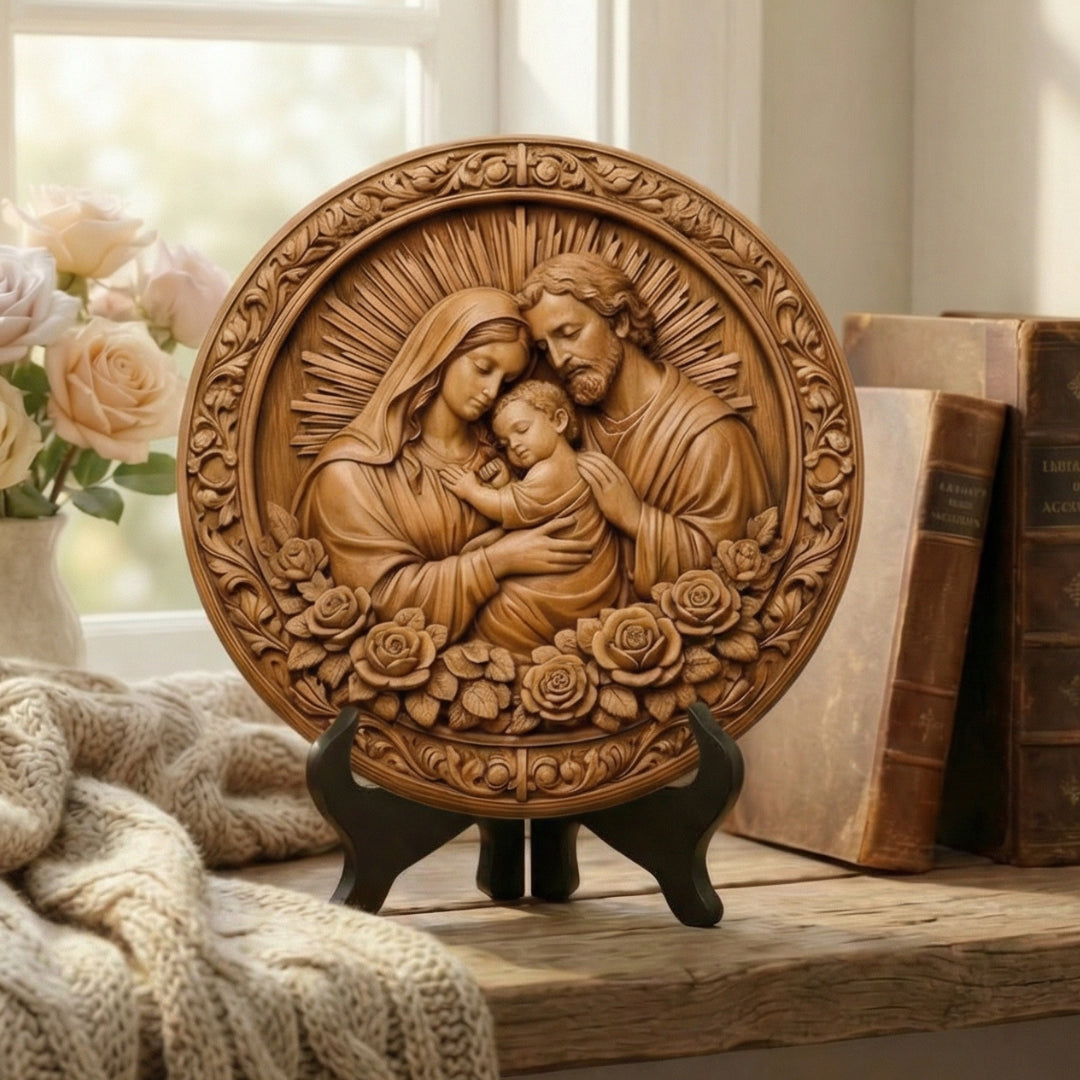 Medalhão Sagrada Família – Coleção Legado