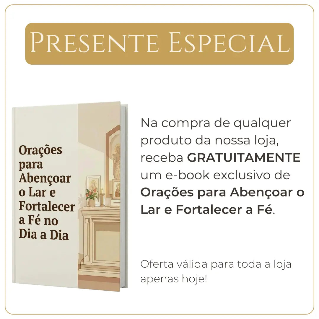 Medalhão Nossa Senhora Aparecida - Coleção Resplendor