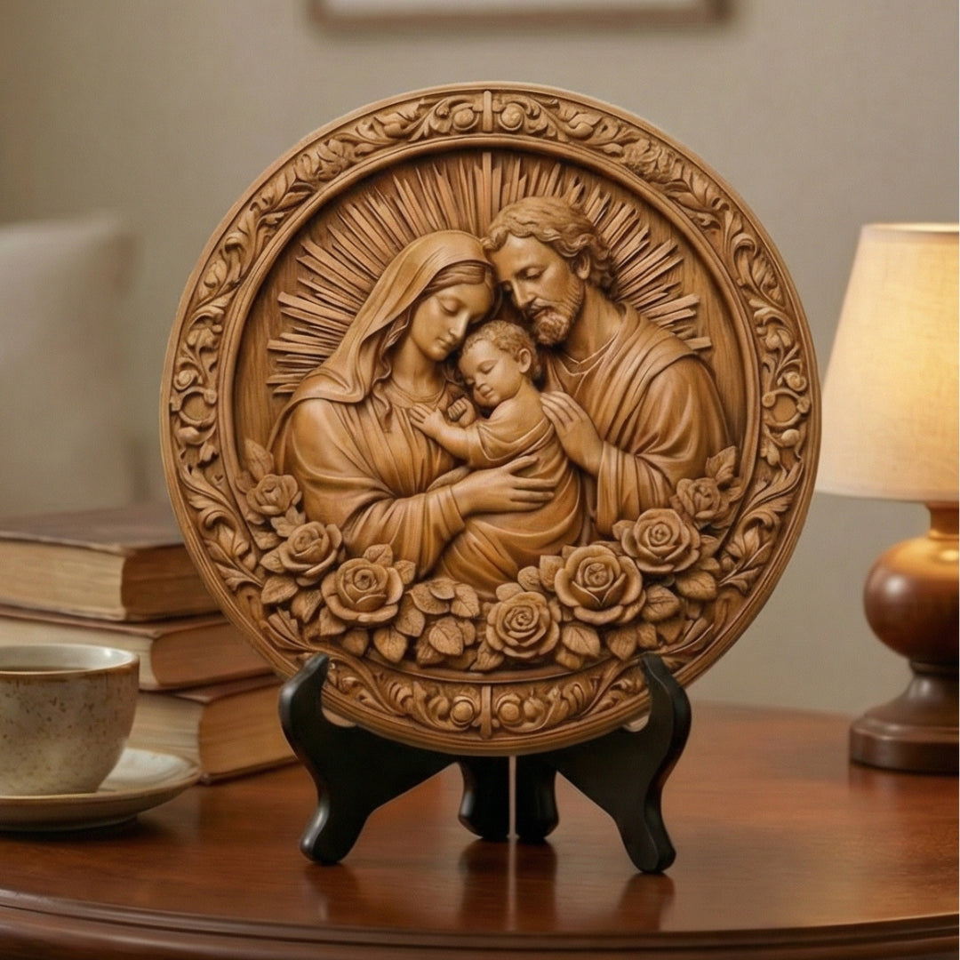 Medalhão Sagrada Família – Coleção Legado